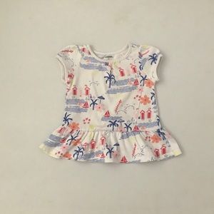 Girls Applique Top